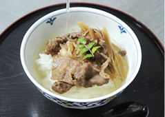 Beef Shiguredashi Ochazuke